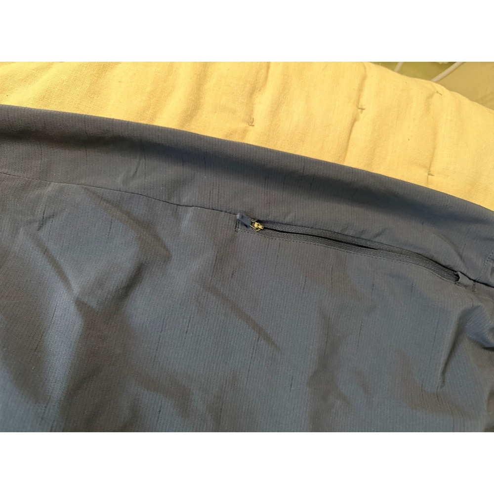 Nike Dri-Fit Running Pants Men L Navy Blue Athleisure Sports Gorpcore Stretch‎ - Picture 3 of 13